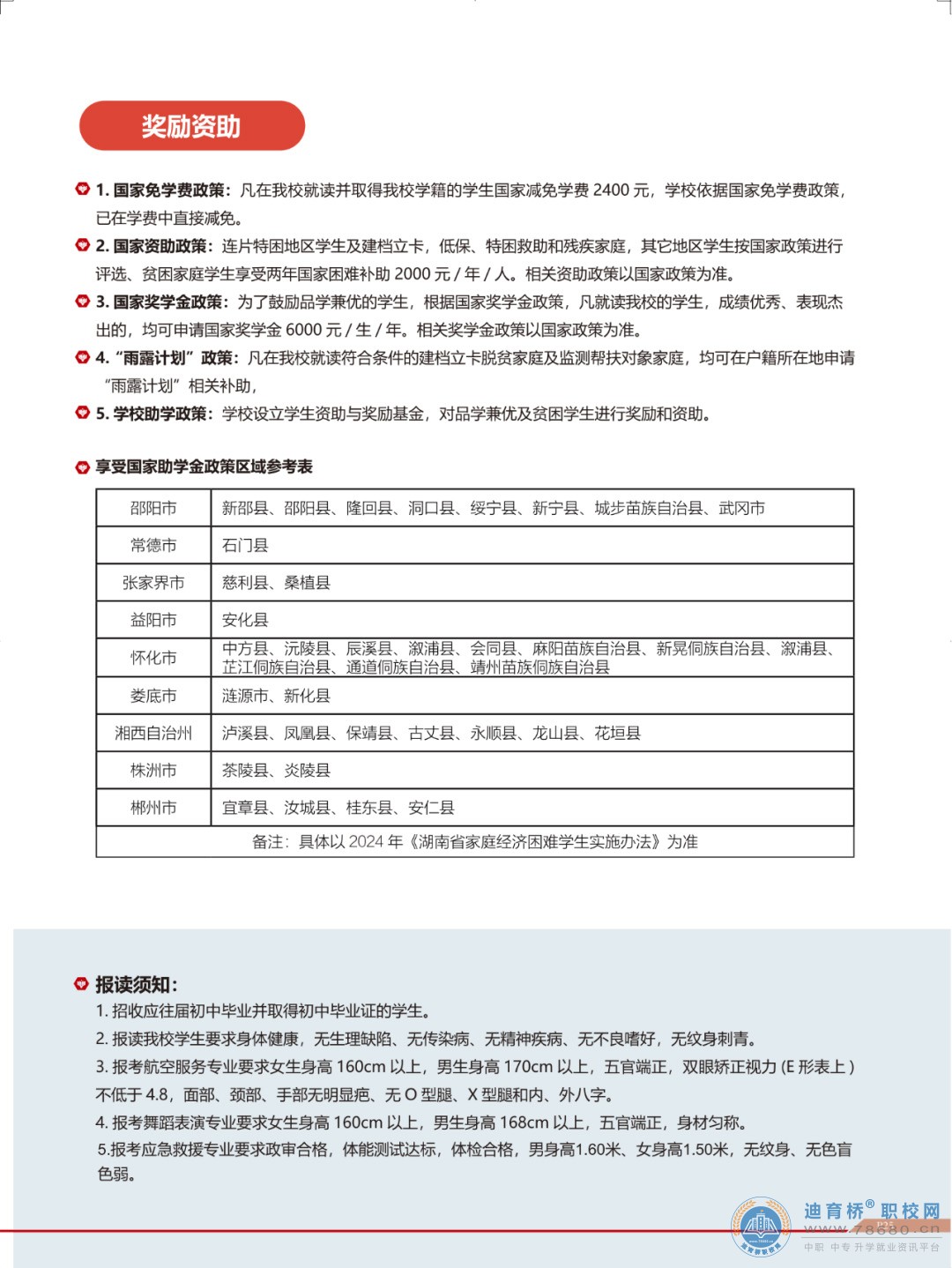 长沙市益立中等职业技术学校2024年招生简章